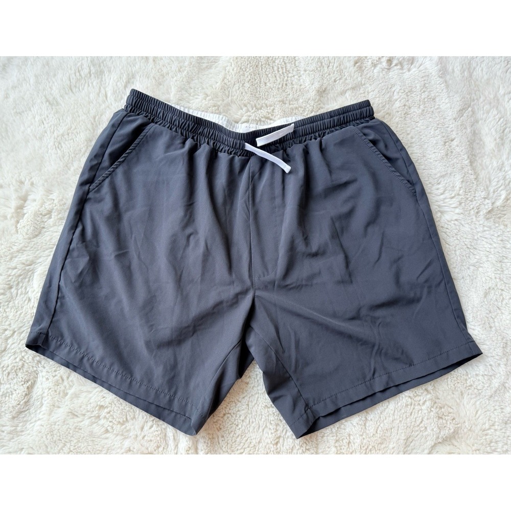 Cadets Men's XL Shorts Gray Drawstring Lined Performance